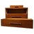 Vintage English Oak Low Chest of Drawers, 1900s For Sale - Image 4 of 12
