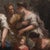 Venetian School, Moses Saved from the Waters, 1730, Oil on Canvas For Sale - Image 11 of 16