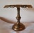 Metal Vintage Pierced Brass Stand For Sale - Image 7 of 11