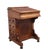 19th Century Burr Walnut Davenport, 1860s For Sale