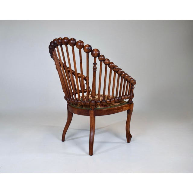 Antique Late 19th Century George Hunzinger "Lollipop" Chair For Sale - Image 10 of 13