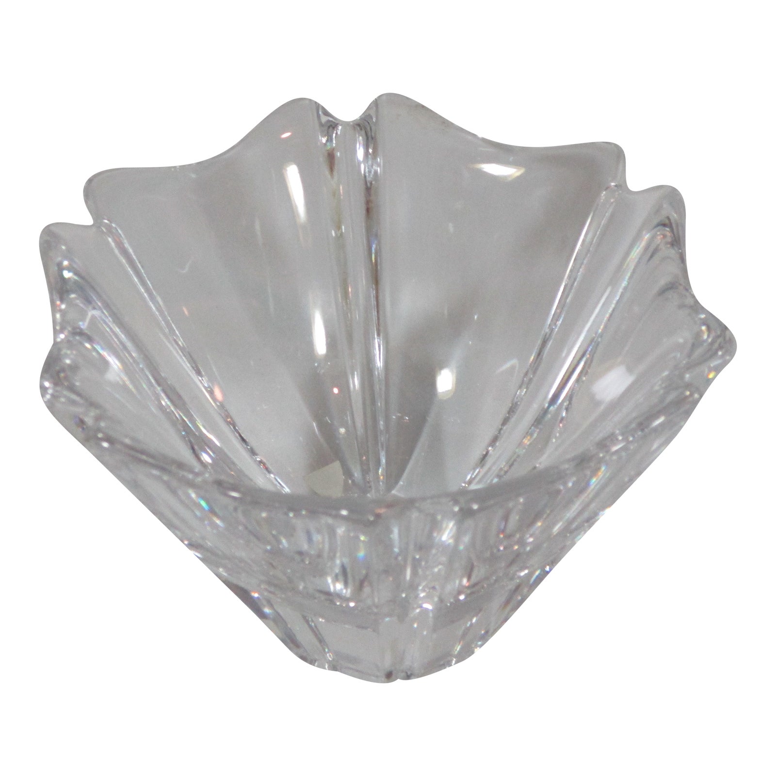 2000s Orrefors Crystal Candy Dish Chairish