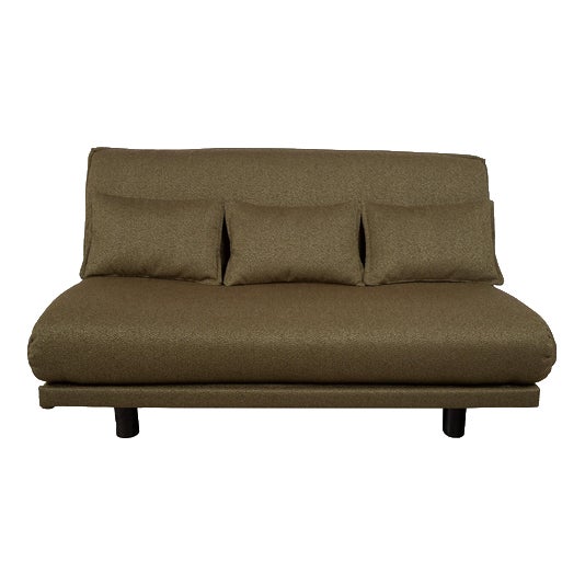Colli 2-Seater Sofa in Green Fabric from Wittmann For Sale