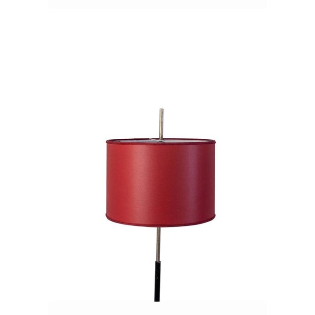 Mid-Century Modern Floor Lamp with Telescopic Tripod Base by Giuseppe Ostuni for Oluce, 1960s For Sale - Image 3 of 13