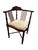 Antique Edwardian Mahogany Corner Chair, 1800s For Sale - Image 11 of 11