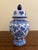 Chinoiserie Blue and White Porcelain Ginger Jar For Sale - Image 4 of 7