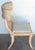 Set of Four Neoclassical Grey-White Polychromed Klismos Chairs Late 20th C. For Sale - Image 4 of 15