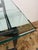 Iron & Tempered Glass Console Table, in the Style of Giametti For Sale - Image 4 of 12
