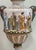 Neoclassical Pair of Vintage Capodimonte Style Porcelain Urns For Sale - Image 3 of 5