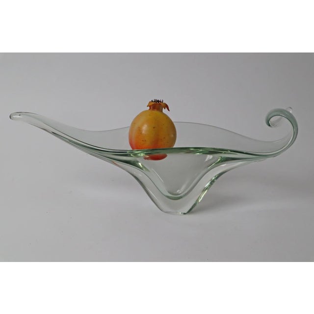 Murano Glass Bowl in the Shape of a Venetian Gondola, Italy, 1960s For Sale - Image 17 of 18