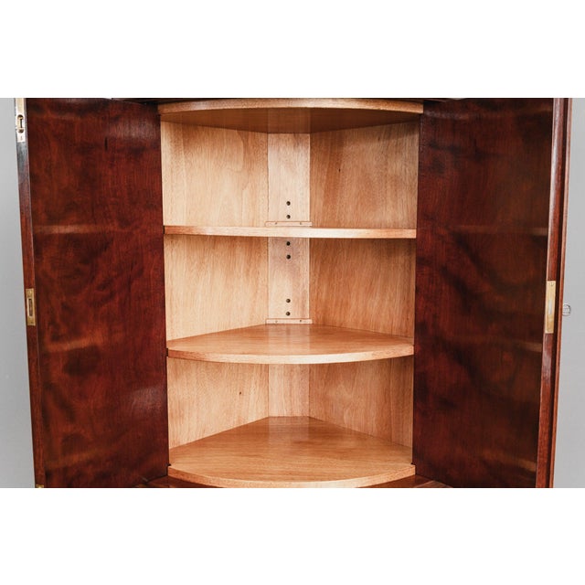 Corner Cabinet in Biedermeier Style For Sale - Image 17 of 18
