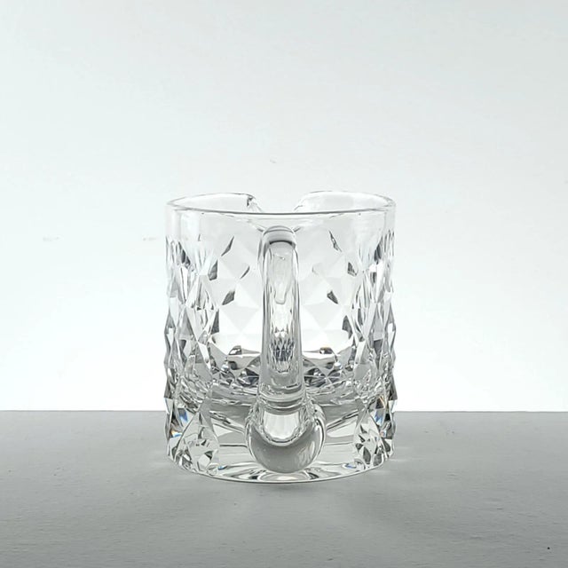 Traditional Vintage Pitcher With Diamond Pattern, u.s.a. Circa 1970 For Sale - Image 3 of 5