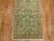 Zabihi Collection Narrow Antique Persian Tabriz Brown Green Runner For Sale In New York - Image 6 of 9