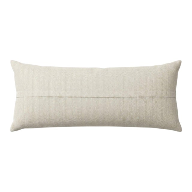 Bird Suzani Lumbar Pillow Cover 18'' X 54'' For Sale - Image 4 of 4