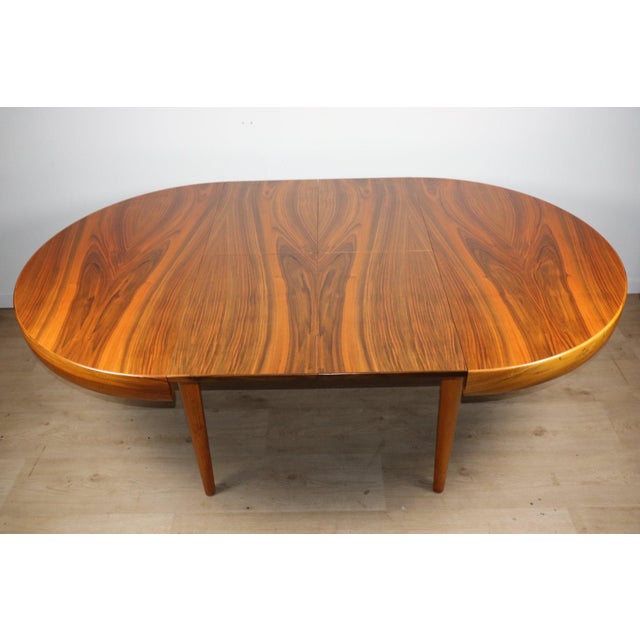 Scandinavian Extendable Teak Dining Table, 1960s For Sale - Image 18 of 18