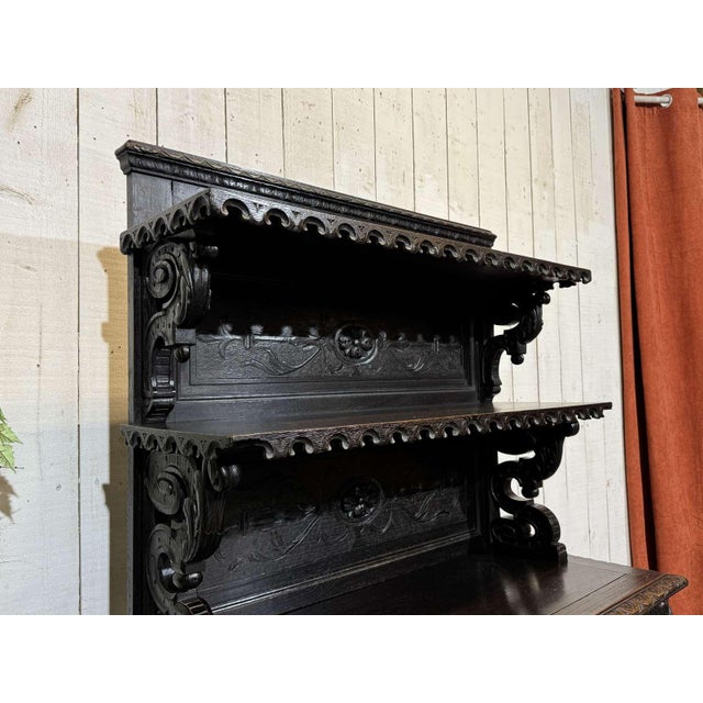 19th Century Antique Oak Sideboard, 1800s For Sale - Image 5 of 18