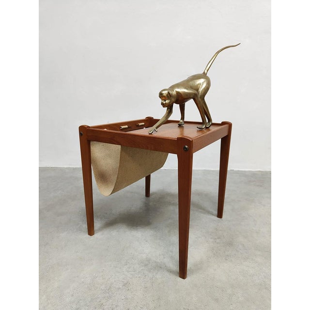 Vintage Danish Magazine Holder from Furbo Spøttrup, 1960s For Sale - Image 4 of 6