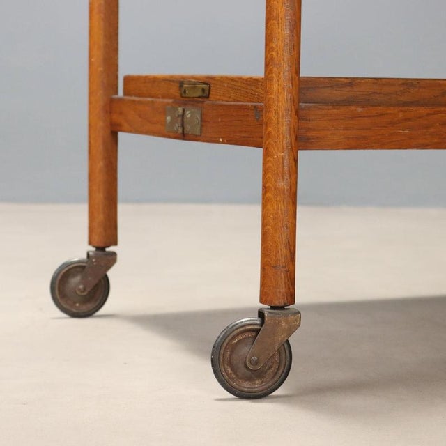 Mid 20th Century Vintage Service Trolley, 1950s For Sale - Image 5 of 10