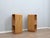 Tall Vintage Birch Wood Bedside Tables, 1970s, Set of 2 For Sale - Image 4 of 17