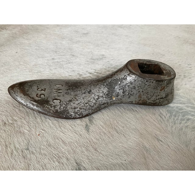 Early 20th Century Cast Iron Cobbler's Shoe Molds Set of 3 For Sale - Image 13 of 17
