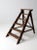 Antique Stairs Ladder Shelf For Sale - Image 10 of 12