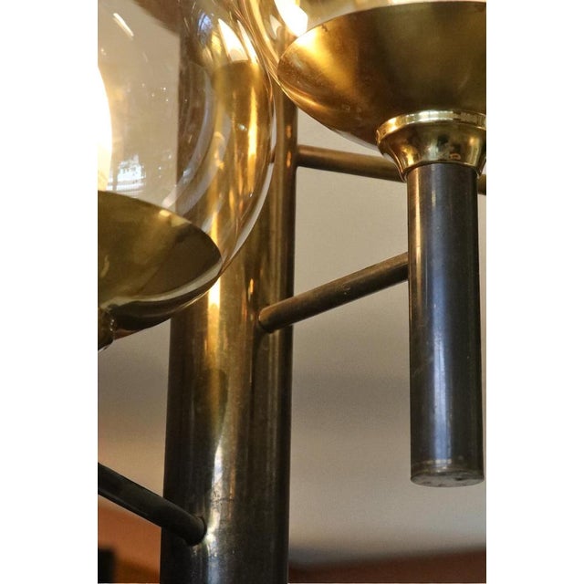 Scandinavian Modern Chandelier by Svend Mejlstrøm for Mejlstrøm Belysning, 1960s For Sale - Image 14 of 18