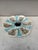French Majolica oyster plate Orchies, circa 1910.