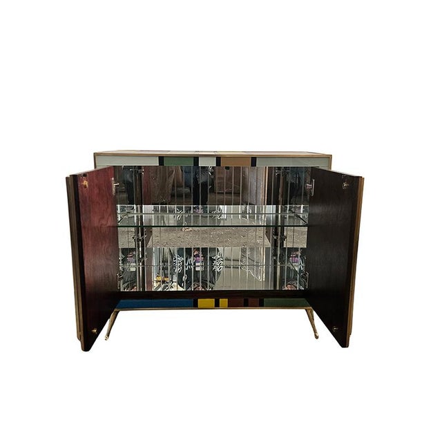 Murano Glass Sideboard, 1980s For Sale - Image 10 of 11