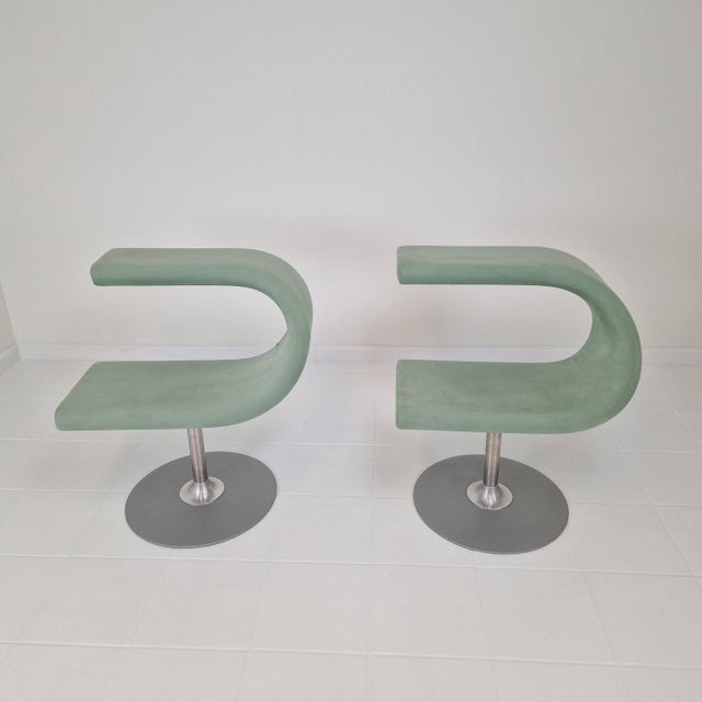 2000 - 2009 Set of Bla Station Innovation C Swivel Chairs by Fredrik Mattson, Sweden, 2007 For Sale - Image 5 of 18