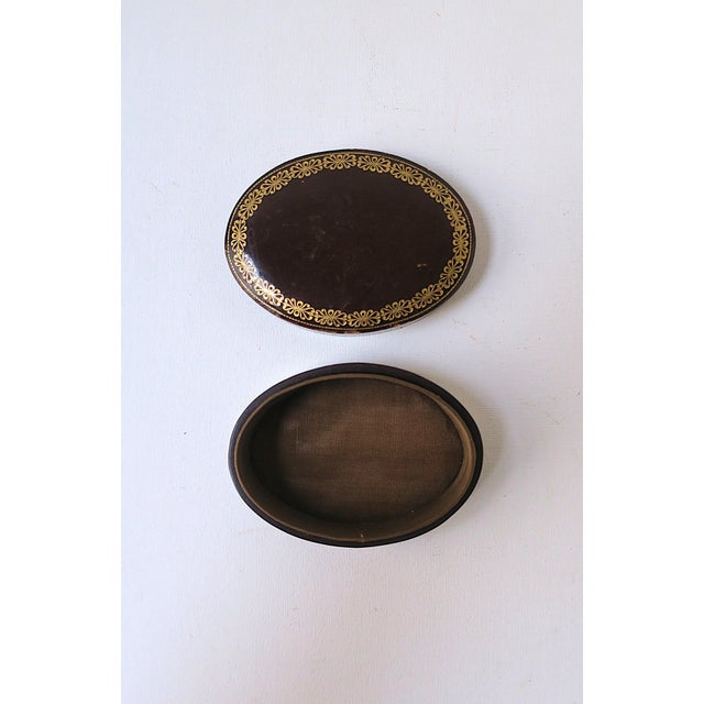 Early 20th Century Italian Leather Jewelry Box For Sale - Image 5 of 13