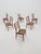 Danish teak with leather sits dining chairs by Viborg stolfabrik 1960s, set of 6 The chair frames are made from solid teak...