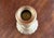 Late 20th Century Vintage Bombay Company Brass Candlestick Holder With Scalloped Base For Sale - Image 5 of 6