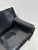 Metal Vintage Italian CAB 414 2-Seater Sofa in in Black Leather by Mario Bellini for Cassina, 1980s For Sale - Image 7 of 10