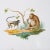 Late 19th Century Two 19th Century Majolica Tin Glazed Hand Painted Monkey Tiles For Sale - Image 5 of 11
