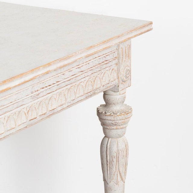 Antique Gustavian White Painted Side Table Small Writing Table, Sweden ...