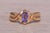 Gold The Serenade: Tanzanite and Natural Diamond Ring For Sale - Image 8 of 11