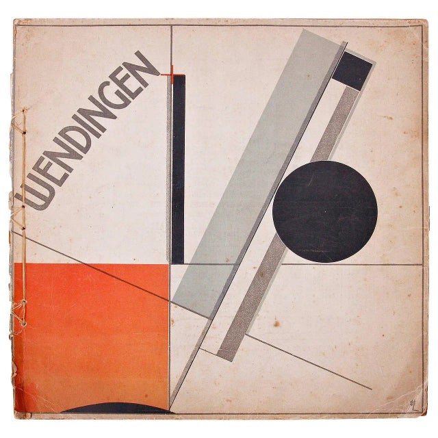 Wendingen, Issue 11, Cover by El Lissitzky, 1920s For Sale - Image 11 of 11