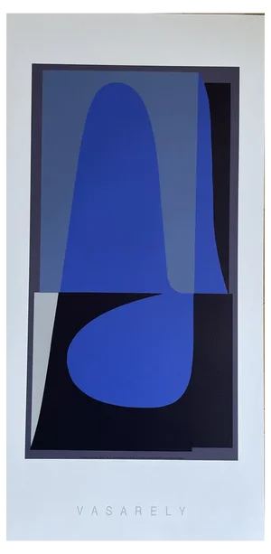 Victor Vasarely, Donan-2, Silk-Screen
