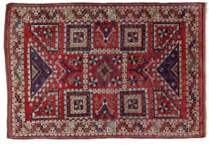 1970's Oushak Rug-6'5" X 9'7"