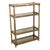 Vintage Boho Shelf Bookcase Bamboo and Smoked Glass, 1960s For Sale - Image 11 of 18