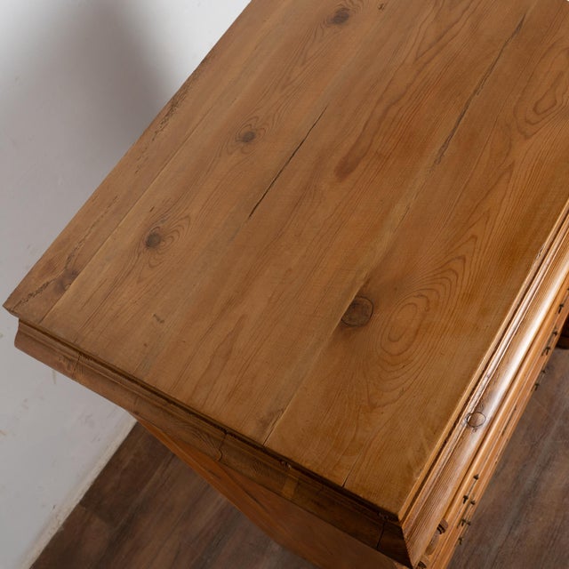 Wood 19th Century Swedish Pine Secretary Bureau For Sale - Image 7 of 18