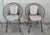 Pair Mid-Century Hoop Chairs with Caned Seat and Back For Sale - Image 16 of 18