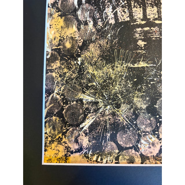 Contemporary Contemporary Monoprint “Grandpa’s Chair” by Sandra Wright For Sale - Image 3 of 3