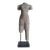 Reclaimed Khmer Torso Sculpture, Hand-Carved Sandstone, Thailand, 1930 For Sale