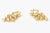 French 18 Karat Gold, Ruby and Diamond Chandelier Lever Back Pierced Earrings - 2 Pieces For Sale - Image 12 of 12