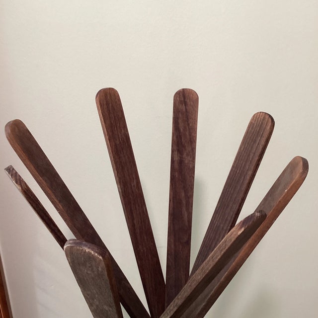 Burtscher & Bertolini for Horm Modern Twist Coat Rack For Sale - Image 9 of 13