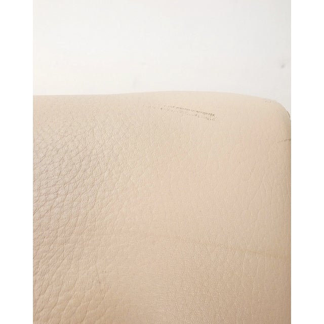 Onda Chair in Cream Leather by Giovanni Offredi for Saporiti Italia, 2000s For Sale - Image 16 of 18