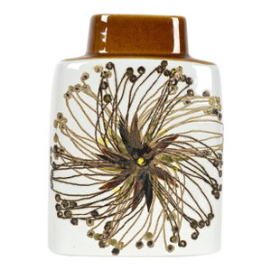 1960's Danish Modern Aluminia Vase by Ellen Malmer for Royal Copenhagen