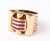 Gold Italian 14 Kt Rose Gold Ring Circa 1940s For Sale - Image 8 of 10