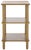 Wood Dilyn Bobbin 3 Shelf Accent Table in Desert Brown For Sale - Image 7 of 7